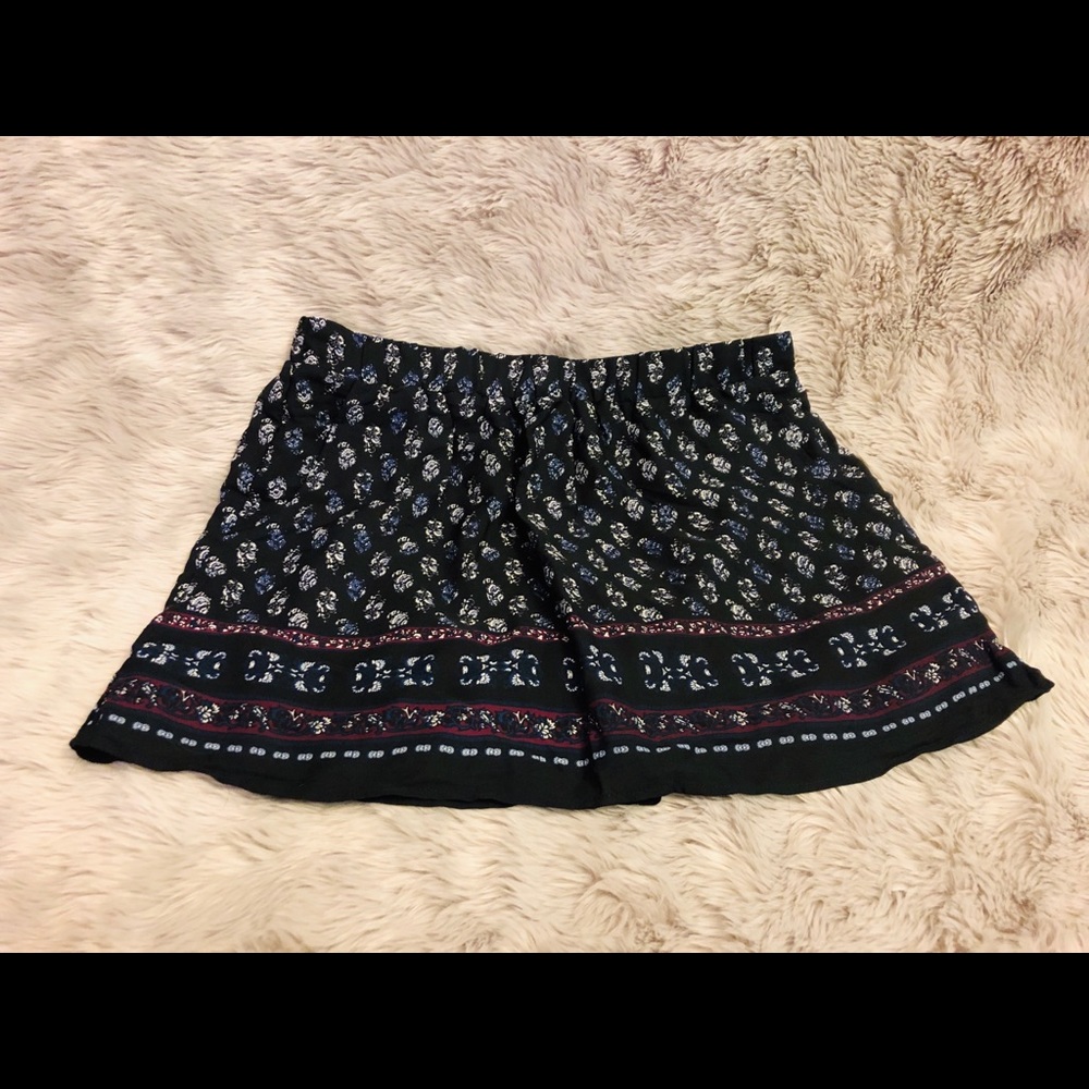 NWT Patterned Skater Flare Skirt